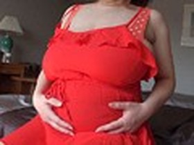 独占！ 奇跡のNカップ 臨月中出し！ 出産予定日5日前に撮りました！ 113センチ かおり 19才　サンプル画像08